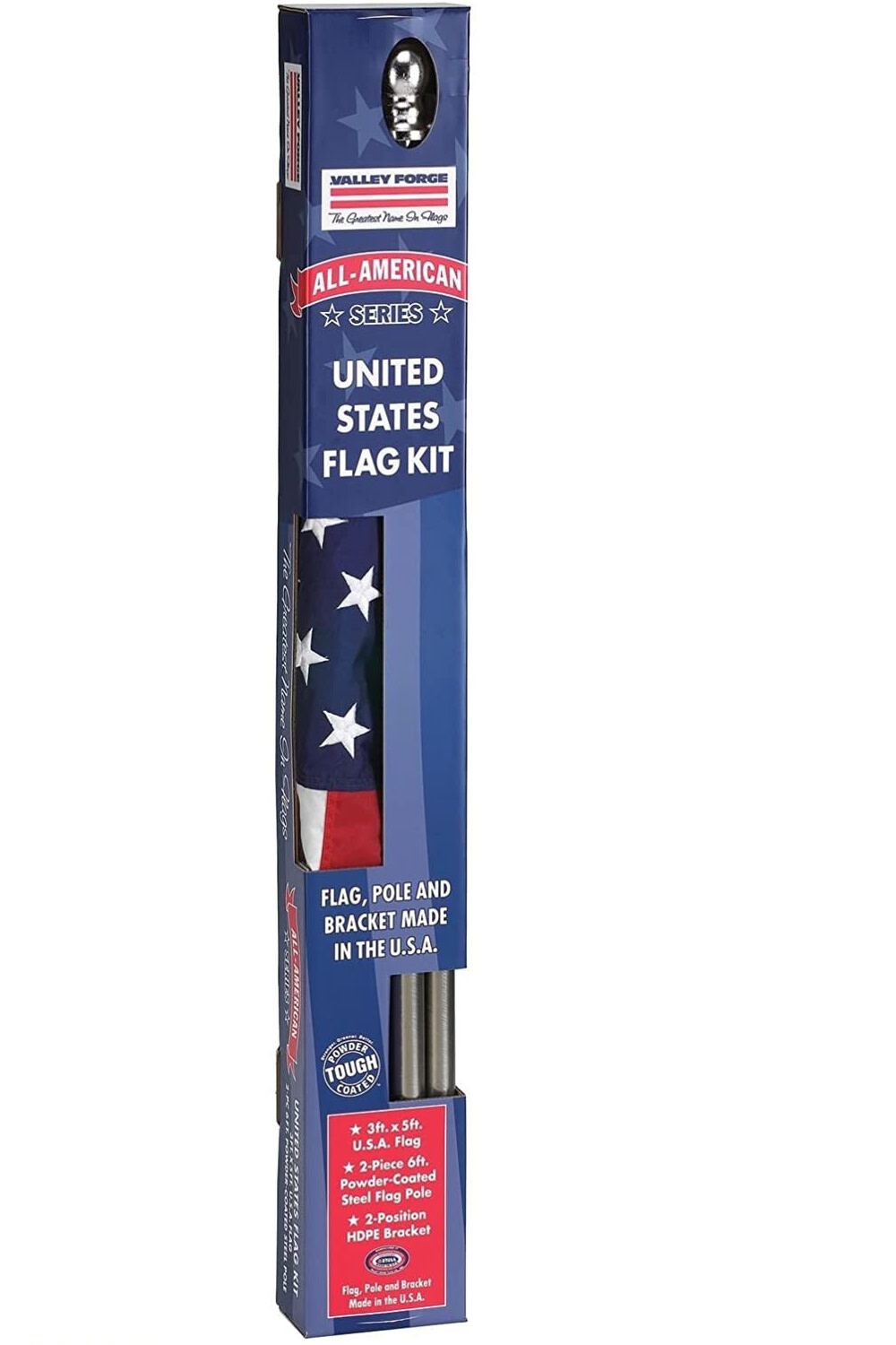 Valley Forge Flag Kit 36 in. H X 60 in. W