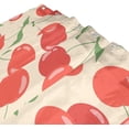 thumbnail image 3 of FREEAMG Red Cherry Shower Curtain Waterproof Fabric Shower Curtains for Bathroom Decoration Curtain with 12 Hooks 60x72 Inch, 3 of 6
