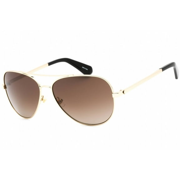 Kate Spade AVALINE2/S 0RHL HA Women's Gold Black Frame Sunglasses
