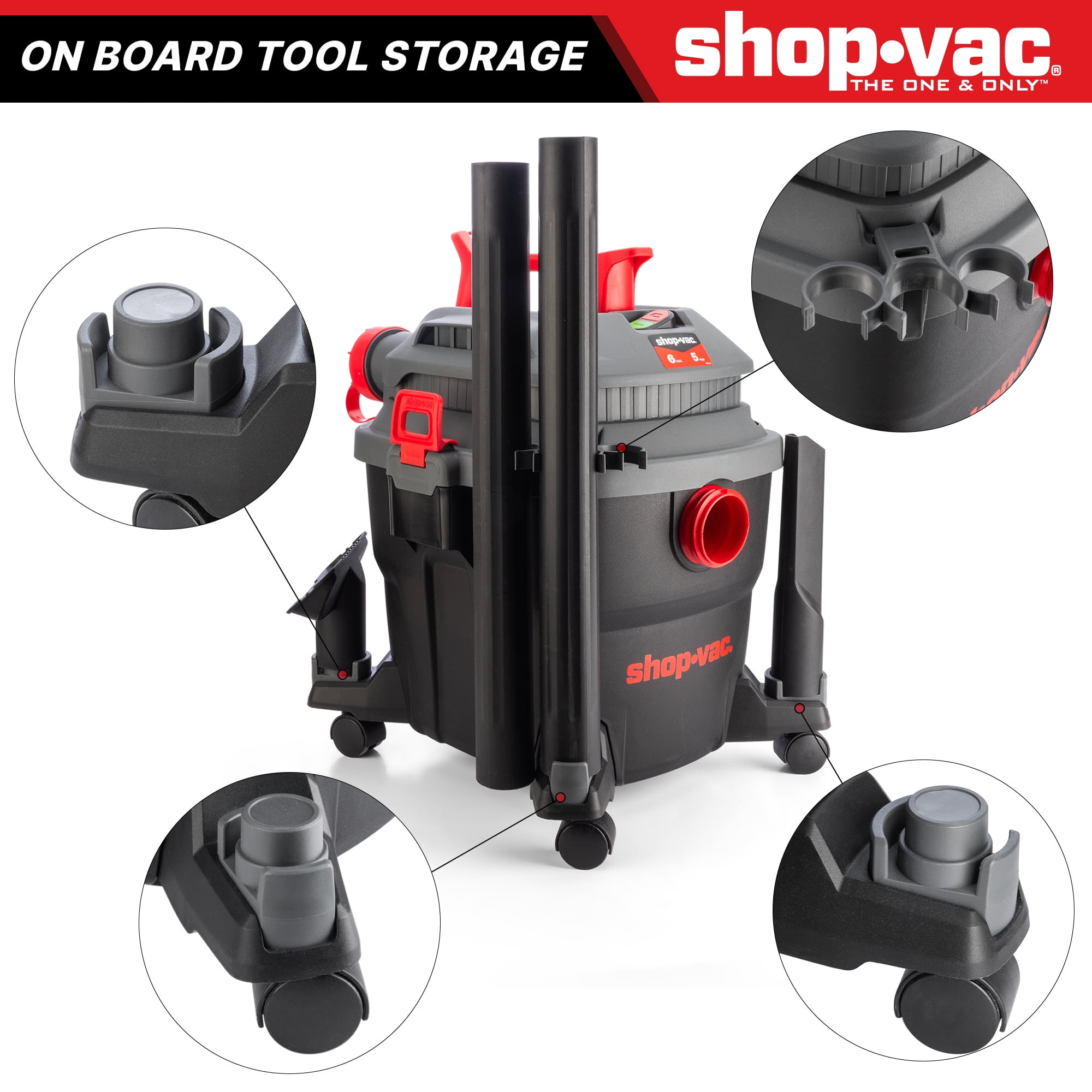 Shop-Vac 6G 5.0HP Square Wet Dry Vac