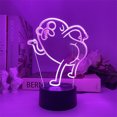 thumbnail image 1 of Luz nocturna LED 3D Adventure Time Jake's Dogs que cambia de color, 1 of 5