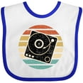 thumbnail image 3 of Inktastic Turn Table Record Player Retro Boys or Girls Baby Bib, 3 of 4