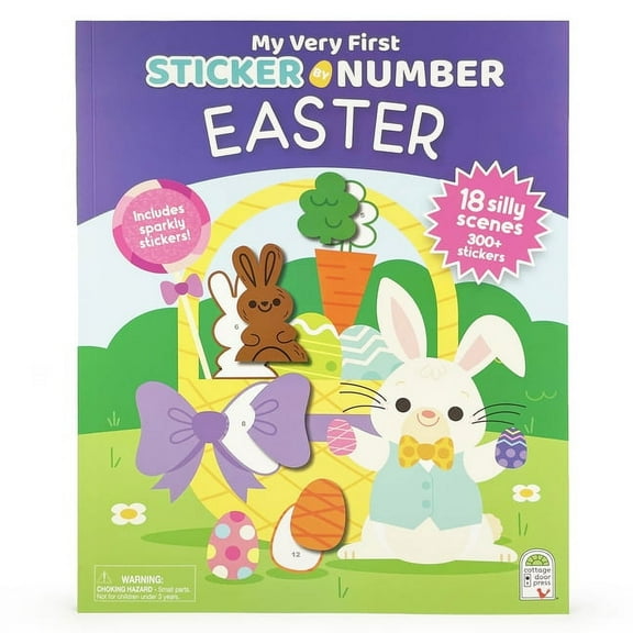 My Very First Sticker by Number Easter: My Very First Sticker by Number, (Paperback)