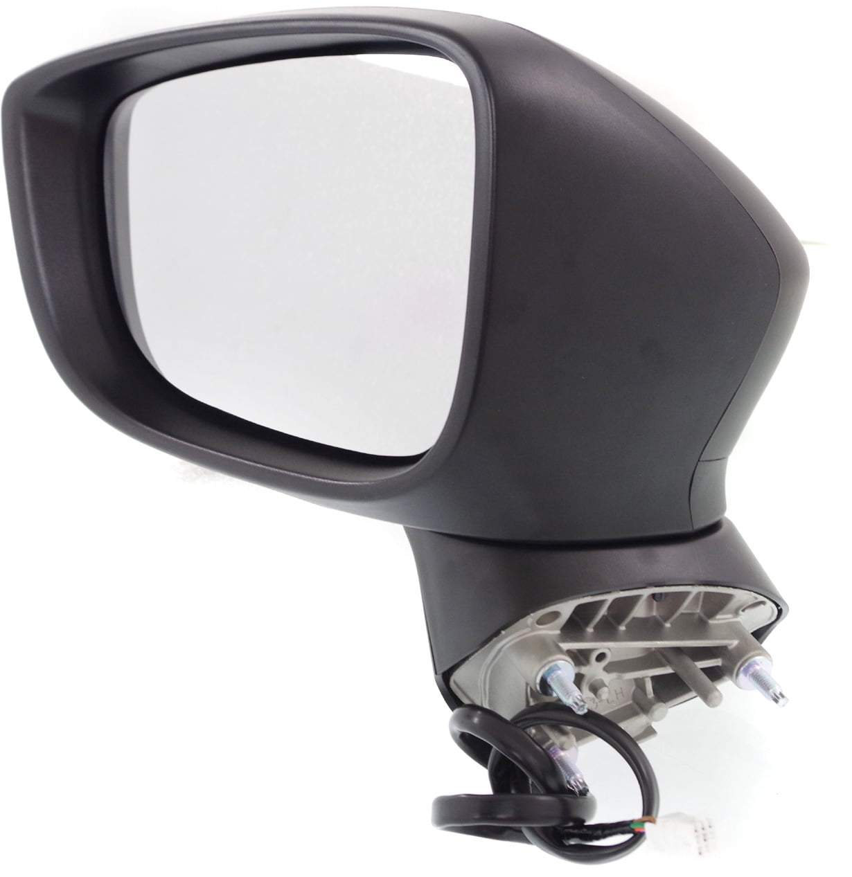 Mirror Compatible With 2014-2016 Mazda 3 Sport Left Driver Side In-housing Signal Light Paintable Kool-Vue