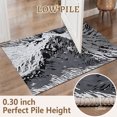 thumbnail image 2 of 2x3 Entryway Rug Bathroom Rugs for Front Door Bedroom Kitchen, Washable Vintage Print Carpet, Floor Mat with Non Slip Backing, 2 of 8