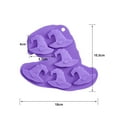 thumbnail image 4 of TRKIYQC 5 uds molde de Chocolate de Halloween hecho a mano molde de silicona para hornear para gelatina dulces postres pasta Fondant decoración de alimentos TRKIYQC casual, 4 of 7