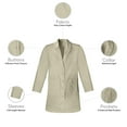 thumbnail image 2 of Panda Uniform lab coat women and doctor coat | white lab coat & Medical Lab coat, 2 of 5