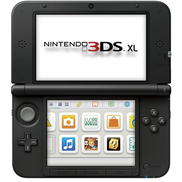 Console de Jeu Portative Nintendo 3DS TG LL Remise à Neuf, Noire (Remis à Neuf)