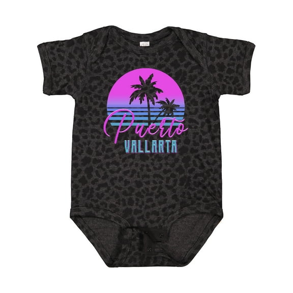 Inktastic Retro 80s Puerto Vallarta Boys or Girls Baby Bodysuit