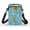 Sunflower Paw Print Pattern, variant on HELLHERO Happy New Year Cat Design Adjustable Strap Sling Bag 4.33x1.97x7.09 for Men, Women Polyester, 2026