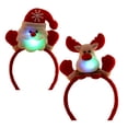 thumbnail image 1 of Diadema navideña Ropa iluminada Accesorios para diademas Diadema para fiestas navideñas, 1 of 5
