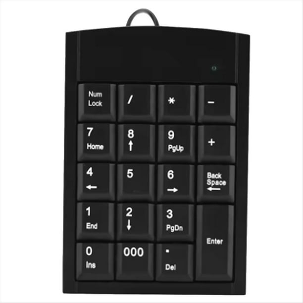 Teclados Numéricos Teclado Numérico Teclado Numérico Mini Teclado Numérico USB Portátil Teclado Numérico Teclado Numérico USB