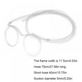 thumbnail image 2 of 2Pcs Funny straw Glasses Flexible Drinking Straw Novelty Eyeglass Frame Bar Accessories for Birthdays,Party Straws,Bridal Showers, 2 of 10