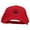 Red, variant on Cruising Down Embroidered Solid Cotton Twill Low Profile Snap Cap - Red OSFM