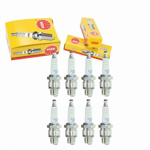 8 pc NGK 4122 Standard Spark Plugs for 065-01401-80 065-01408-00 0650149790 09482-00116 3684 4024 422 6051 650149790 736954 801752 807M 8206870 874 874-1 874C 874M 874S 92070-1200 94701-00110