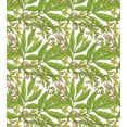 thumbnail image 3 of Nature Duvet Cover Set, Olive Tree Pattern Mediterranean Organic Food Blossoming Flowers Condiments, Decorative 3 Piece Bedding Set with 2 Pillow Shams, Calking Size, Lime Green and Rose, by Ambesonne, 3 of 3