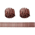 thumbnail image 1 of Mini Garden Fence 3 Pieces Wood Garden Border Miniature Garden Fences Mini Wood Fence Flexible Miniature Fence Garden Micro Fence For Diy Landscape (b, 1 of 5