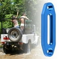 thumbnail image 5 of 6 Inch Aluminum Hawse Fairlead with Mounting Hardware High Strength Hawse Fairlead Upgrades for Synthetic Winch Rope, 5 of 5