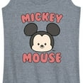 thumbnail image 3 of Disney - Mickey Mouse Head - Women's Racerback Tank Top, 3 of 5