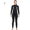 thumbnail image 3 of Soidarity Traje de buceo Trajes de baño a prueba de frío de alta eficiencia Protector solar fuerte Traje de neopreno resistente a los arañazos Camisa Deportes acuáticos Mujer Blanco S Soidarity OD020684-20, 3 of 6
