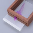 thumbnail image 6 of 3D Composite Solid Wood Frame Double Side Glass , Display Box brown, 6 of 8