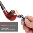 thumbnail image 4 of Encendedor de llama suave con forma de cigarrillo, encendedor recargable de combustible de butano, lindo regalo de cumpleaños para hombres, mujeres, dama (color) ShuxiuWang 1327537049821, 4 of 4