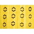 thumbnail image 1 of Ahgly Company Indoor Rectangle Southwestern Yellow Country Area Rugs, 7' x 9', 1 of 4