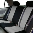 thumbnail image 2 of FH Group Neoprene Car Van Seat Covers Gray for Auto SUV Car Van w/ Black Heavy Duty Mats, 2 of 9
