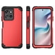 thumbnail image 3 of L-Style For Motorola Moto G 5G (2025) Case Shockproof PC + TPU Phone Back Cover - Navy Blue, 3 of 5
