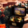 thumbnail image 1 of Caja de Música Navideña, Adorno de Escritorio, Regalos Luminosos para Decoración Navideña de Ventana de Fiesta en Casa , TREN, 1 of 10