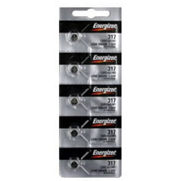 Energizer 317 - SR516 Silver Oxide Button Battery 1.55V - 50 Pack   FREE SHIPPING!