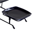 thumbnail image 4 of DOLITY 2 Tier Serving Stand Snack Display Tray Fruit Tray for Home Decor Black, 4 of 4