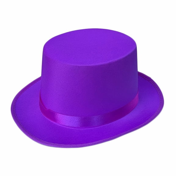 TIREOW Men and Women Funny Party Hats Top Hat for Adults Dress Up Hats Unisex Adult Party Caps Outdoor Party Solid Color Hat