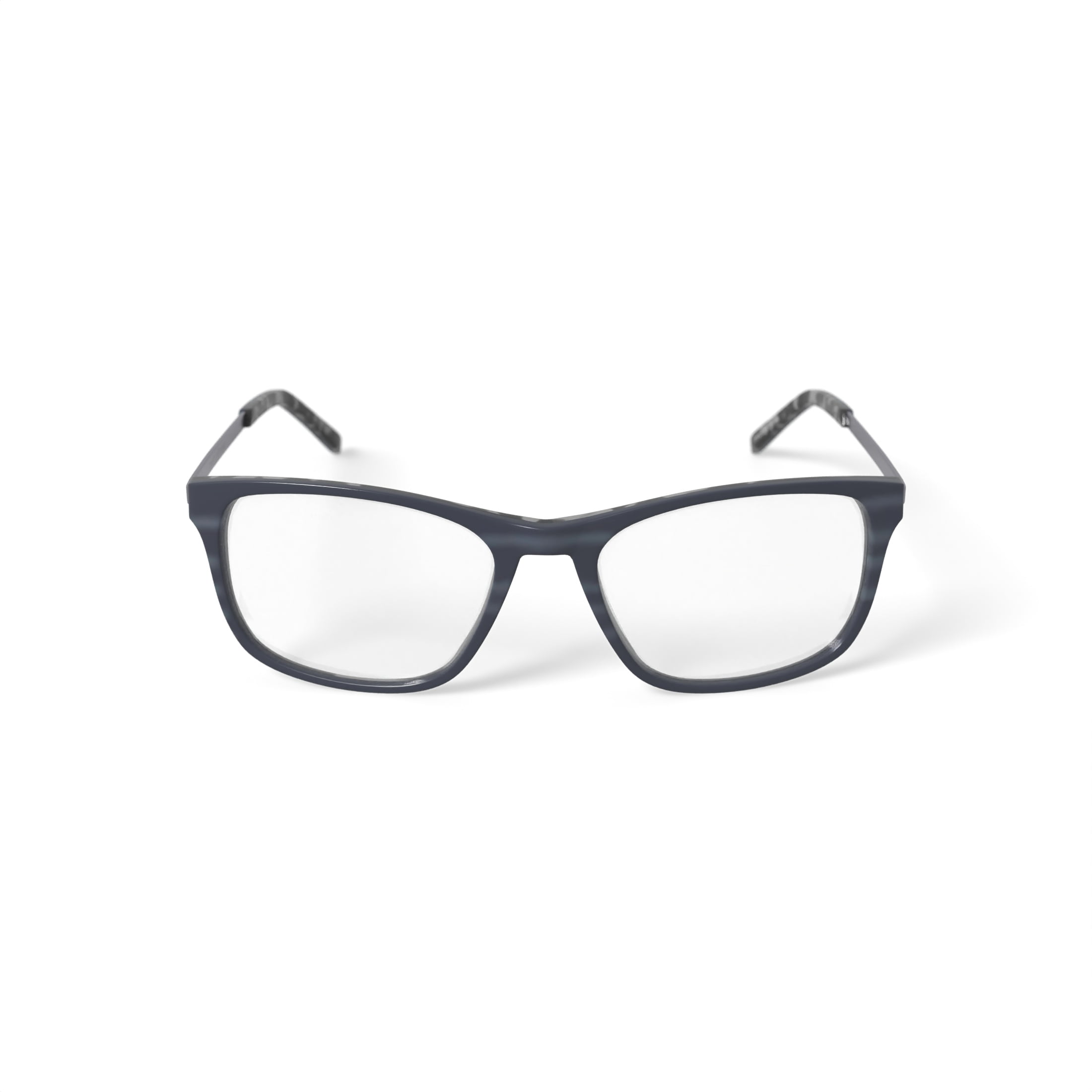 Phat Farm Men's HV719 Square Prescription Eyeglasses with Case, Green