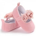 thumbnail image 1 of Xinhuaya Cotton Farbic Baby Shoes Newborn Girl Princess Dress Mary Jane Lovely Soft Sole Shoes, 1 of 6