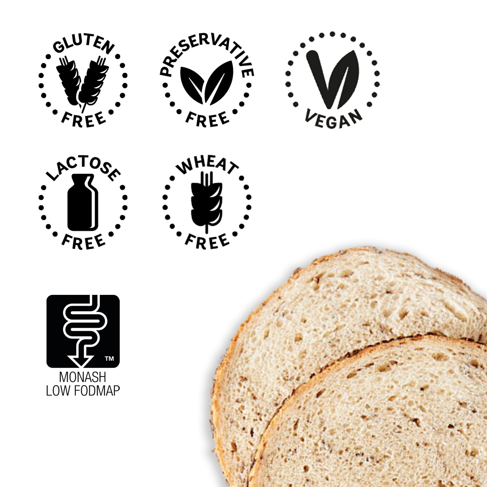 (2 pack) Schar Gluten Free Deli Style Seeded Bread, 8.8 oz