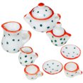 thumbnail image 2 of Miangastore Childrens Kitchen Toys Mini Tea Set Red 1Set 0.83X0.71X0.39in, 2 of 8