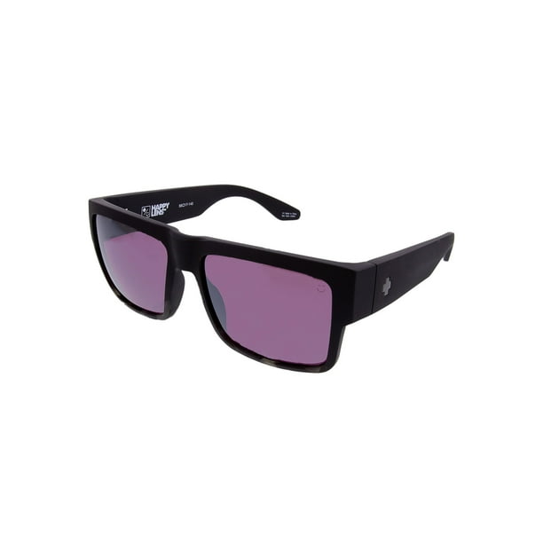 Spy Sunglasses 673180221792 Cyrus Mirrored Lenses Scratch Resistant Black Square Shape Smoke Tortoise Fade Walmart Com
