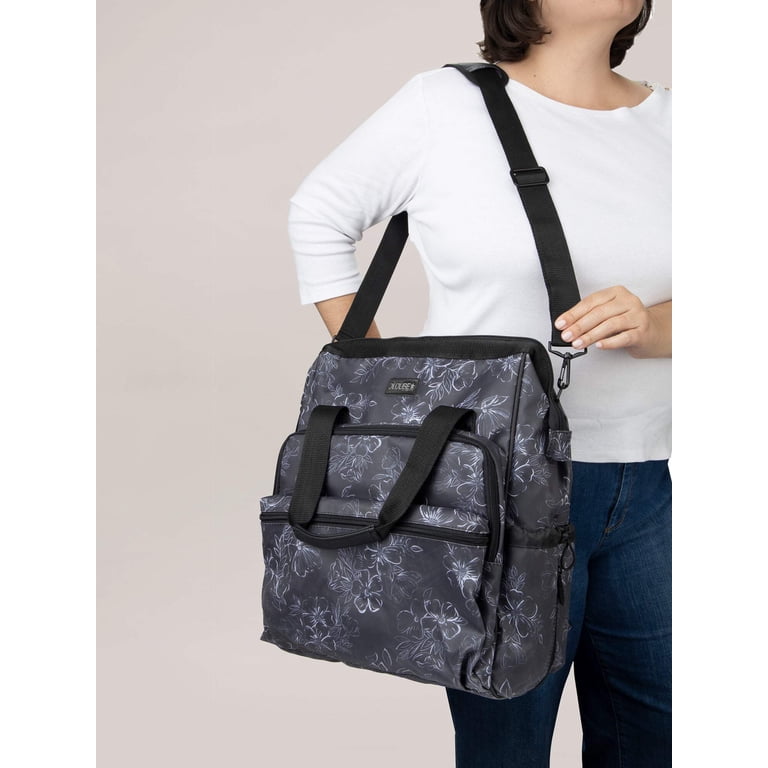 JuJuBe Dr. Mom Structured Diaper Backpack - Black Chalkboard  display picture 1