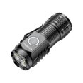 thumbnail image 1 of LEEYNEER Clerance! Sd-1033 Black Smiling Shark Three-Eye Strong Light Flashlight Multi-Function Rechargeable Compact Mini Portable Outdoor Fixed Focus Long-Range Led Flashlight, 1 of 5