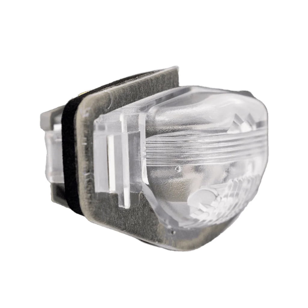 KarParts360 For Acura RDX 2007 08 09 10 11 2012 License Plate Light Assembly Driver And Passenger Side | Pair | Rear | CAPA | Clear | Plastic | Replacement For HO2870104, HO2870104C | 34100S84A01