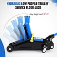 thumbnail image 2 of Hydraulic Floor Jack, Low Profile 2 Ton (4000 Lbs) Car Jack, Heavy Duty Steel Car Hydraulic Trolley Jack, 2 of 7