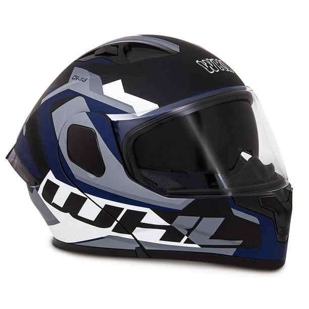 Casco Motocicleta Certificado Dot Abatible Vertex WKL Ch-103 azul S