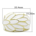 thumbnail image 2 of IP Gold(Ion Plating) Brass Ring with No Stone for Women Style GL005, 2 of 4