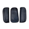 thumbnail image 2 of Funda para correa de hombro para cochecito, almohadillas para correa de coche, fundas antideslizantes para cinturón de cochecito portátil, cojín de negro, 2 of 8