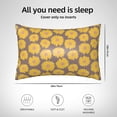 thumbnail image 5 of Pofeuu Sunflower Print Satin Pillowcase for Hair and Skin Pillow Cases, Silk Pillow Cases, Soft Cooling Pillow Covers, 20x30 Inches（Pillow core not included）, 5 of 7