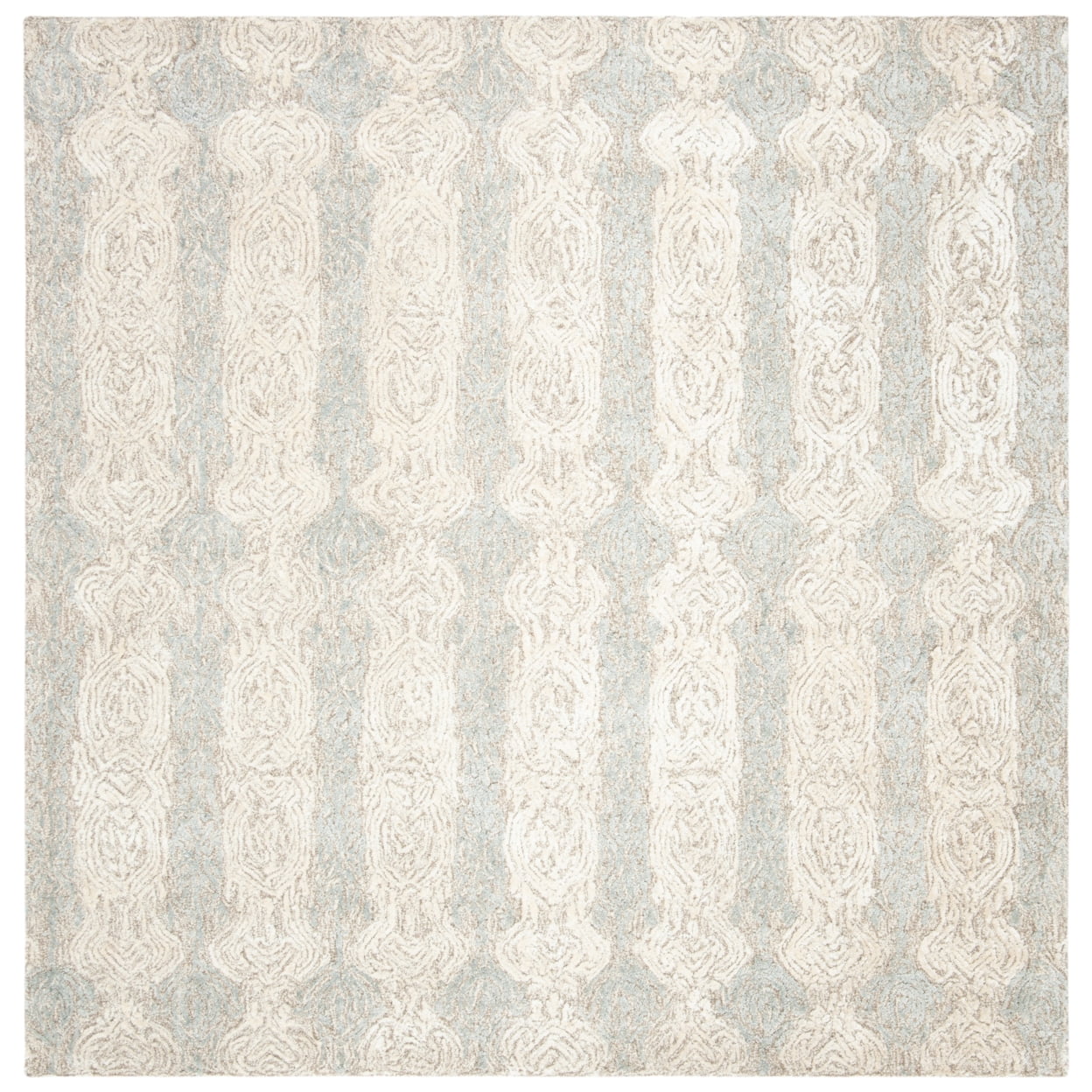 SAFAVIEH Glamour Aubree Abstract Area Rug, Grey/Ivory, 2' x 3'