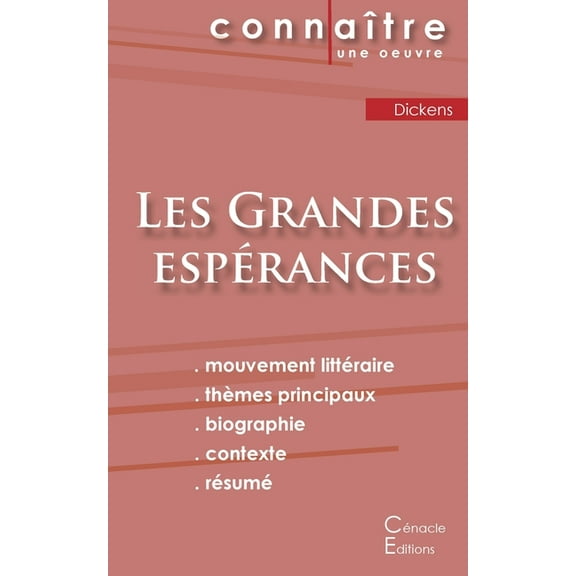 Fiche de lecture Les Grandes espérances de Charles Dickens (Analyse littéraire de référence et résumé complet), (Paperback)