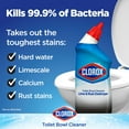 Clorox Toilet Bowl Cleaner, Tough Stain Remover without Bleach 24 oz