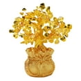 thumbnail image 5 of Ornamento de árbol de dinero fortuna adornamiento de árboles de negocios reglas de regalo decoración de cristal, 5 of 5